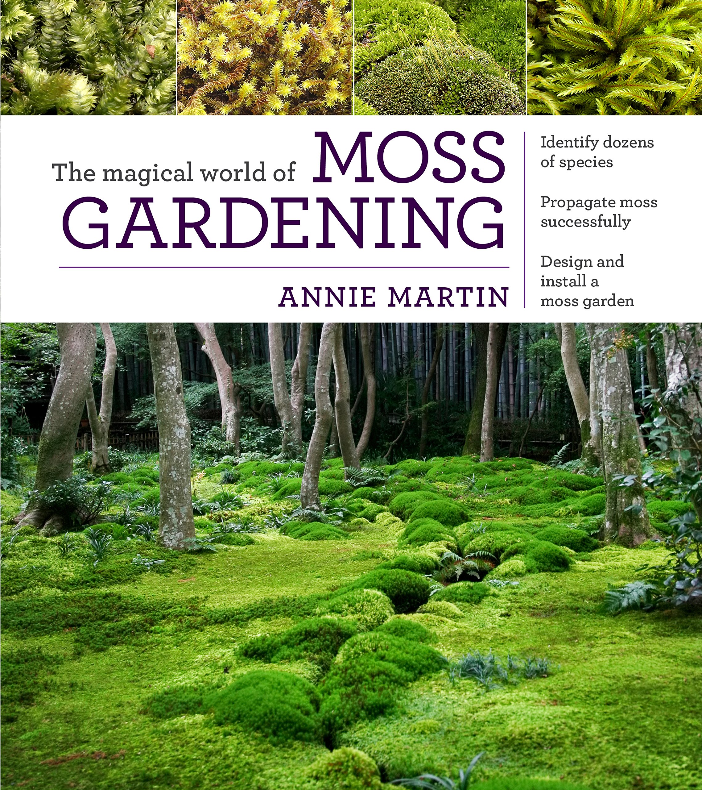 Books cover: The Magical World of Moss Gardening